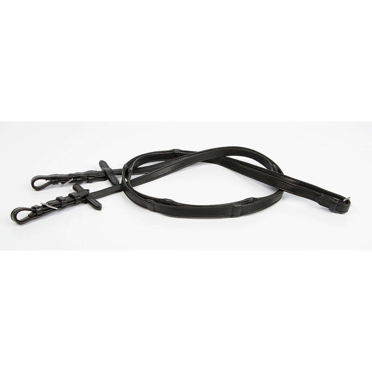 Harry's Horse Riendas Sensitive Soft Leder Stops Negro