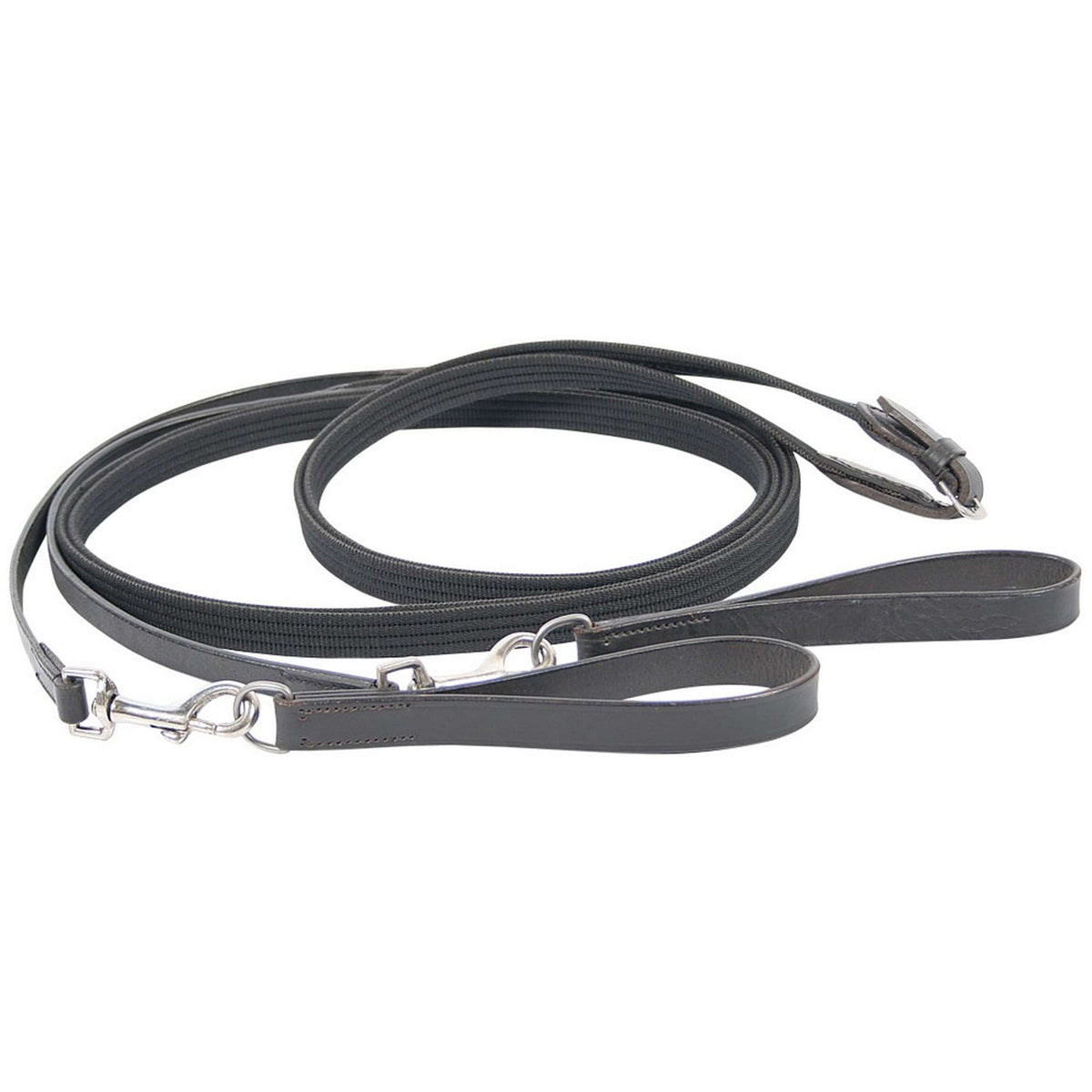 Harry's Horse Riendas de Gogue Desmontable Negro