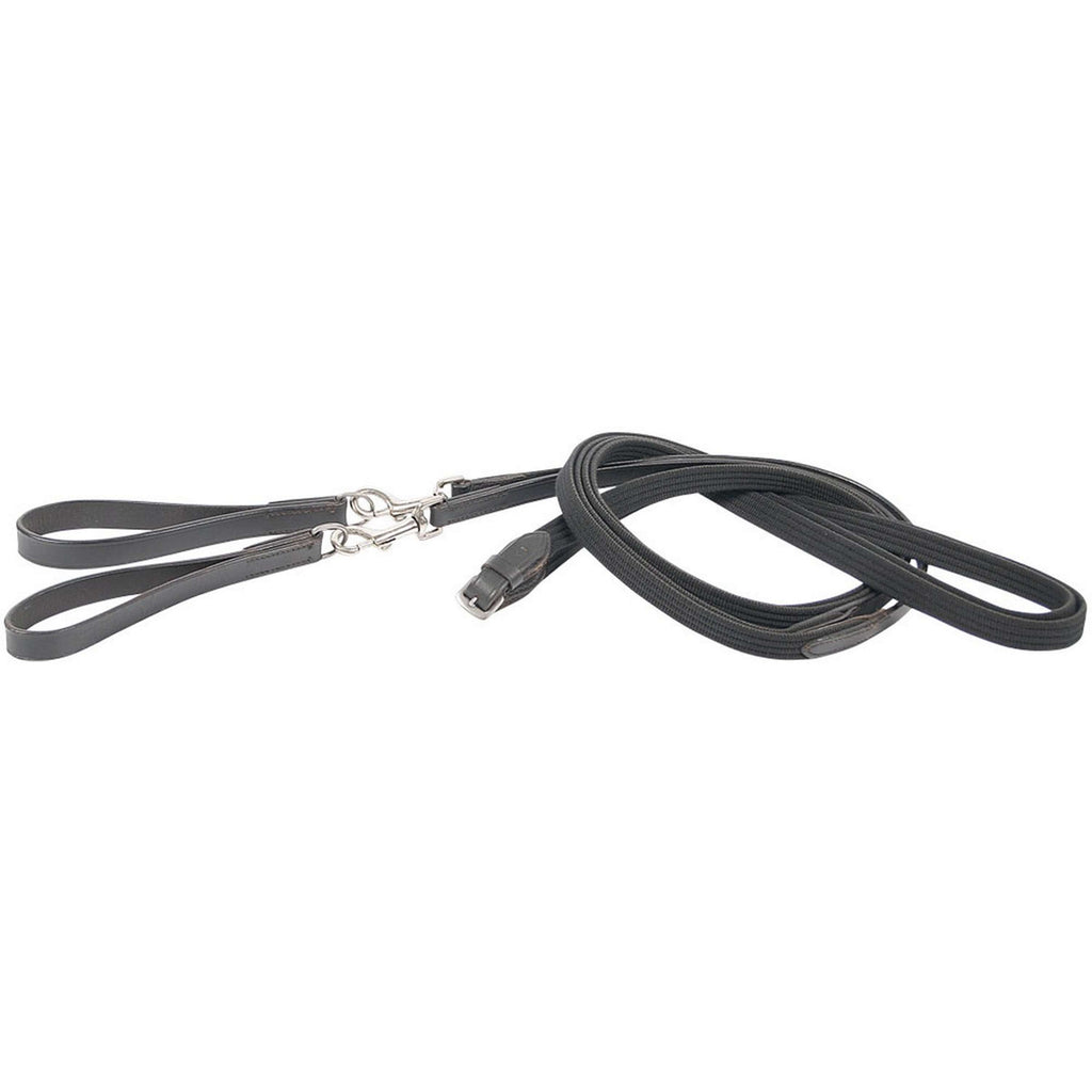 Harry's Horse Riendas de Gogue Desmontable Negro