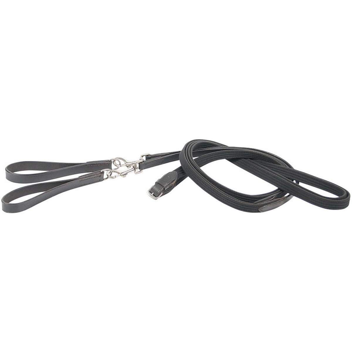 Harry's Horse Riendas de Gogue Desmontable Negro