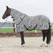 Harry's Horse Manta Antimoscas Capucha Desmontable Zebra