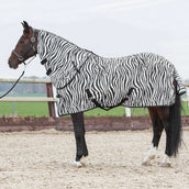 Harry's Horse Manta Antimoscas Capucha Desmontable Zebra