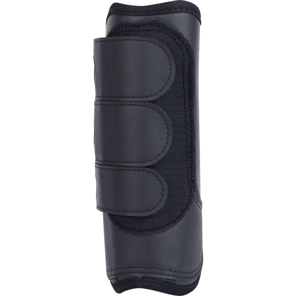 Harry's Horse Protectores de piernas Eventing Front Negro