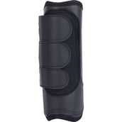 Harry's Horse Protectores de piernas Eventing Front Negro