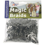 Harry's Horse Bandas Elásticas Magic Braids Bolsa Negro