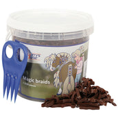 Harry's Horse Bandas Elásticas Magic Braids Bolsa Marron