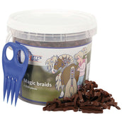 Harry's Horse Bandas Elásticas Magic Braids Bolsa Marron