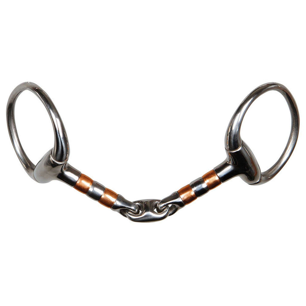 Harry's Horse Filete de Argolla Partida Rodillos de Cobre Doble Partido 13mm