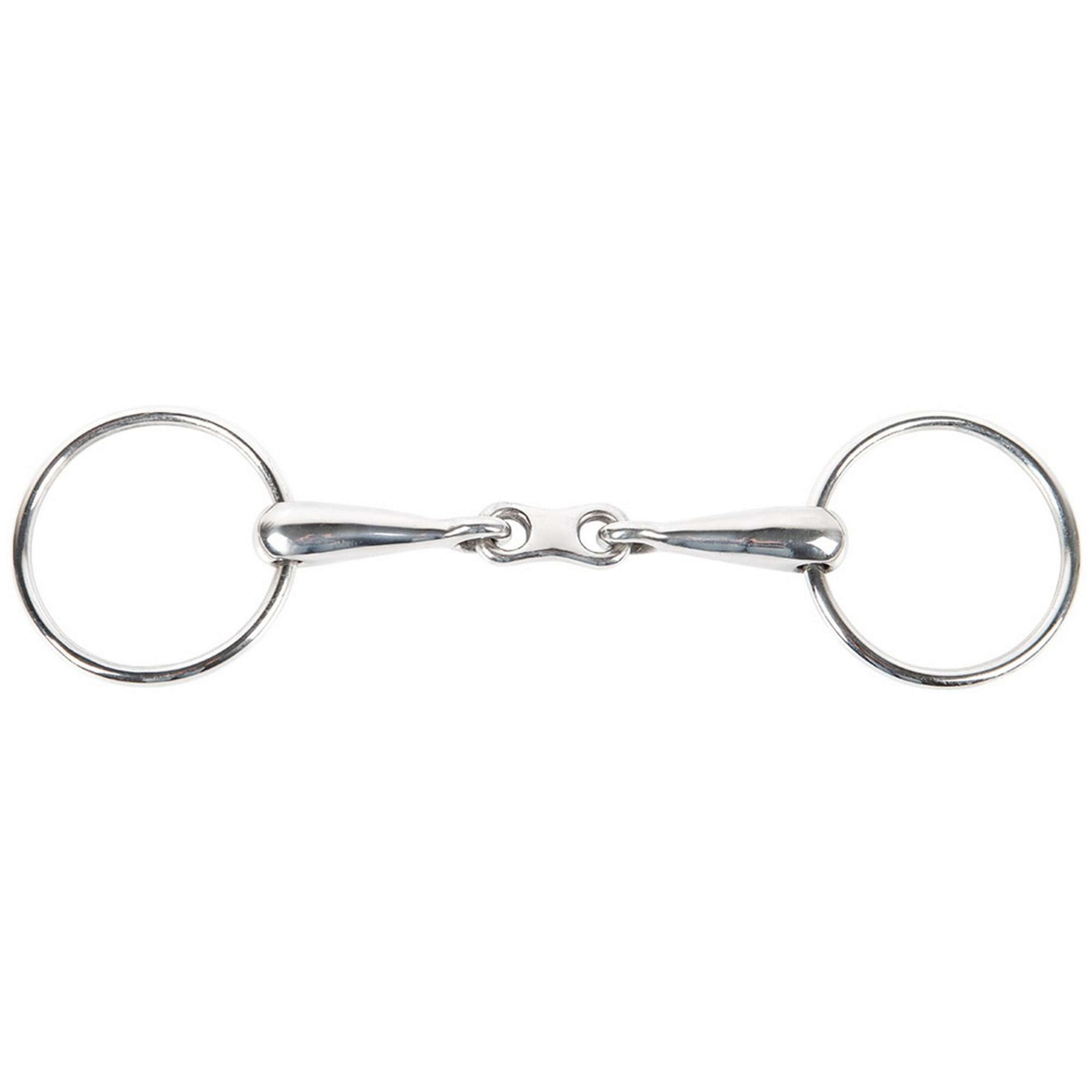 Harry's Horse Mordaza de Anilla Suelta Doble Articulación Flat Link 20mm Harry's Horse Mordaza de Anilla Suelta Doble Articulación Flat Link 20mm