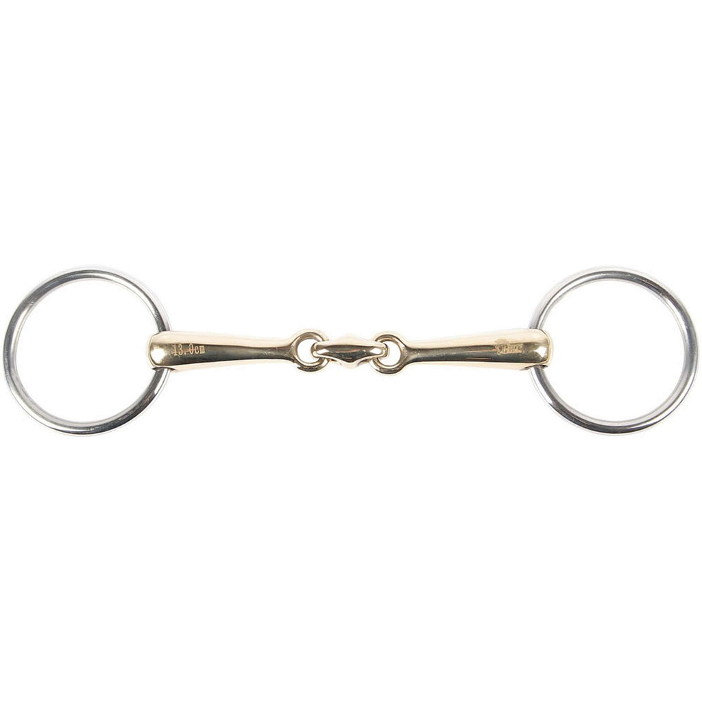 Harry's Horse Brida de Filete Gold Brass Oval Link 16mm