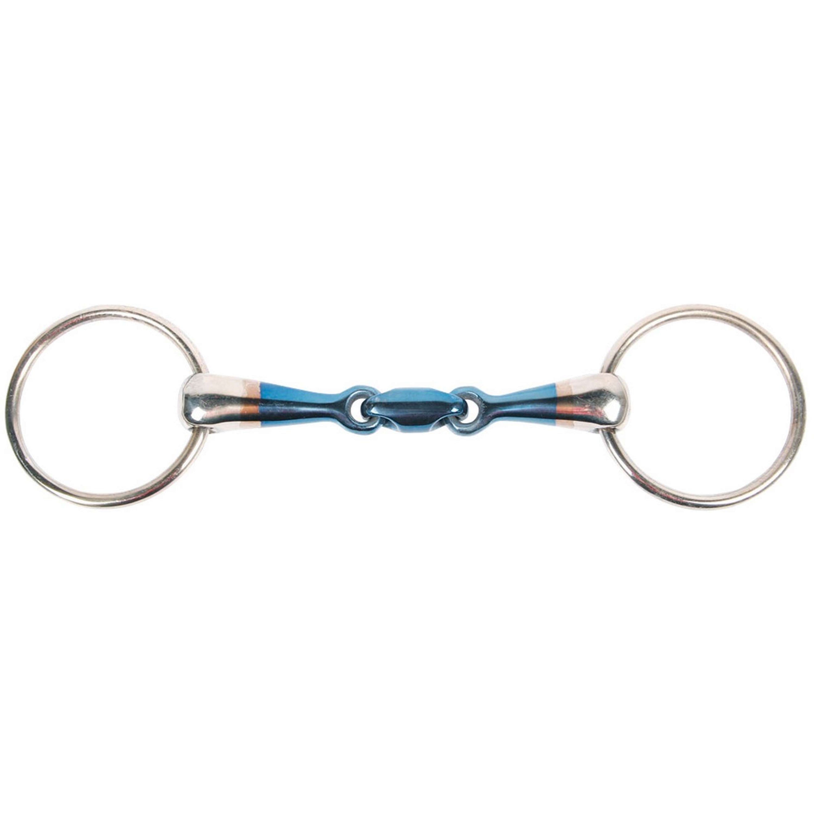 Harry's Horse Mordaza de Anilla Suelta Doble Articulado Sweet Iron 20mm Harry's Horse Mordaza de Anilla Suelta Doble Articulado Sweet Iron 20mm