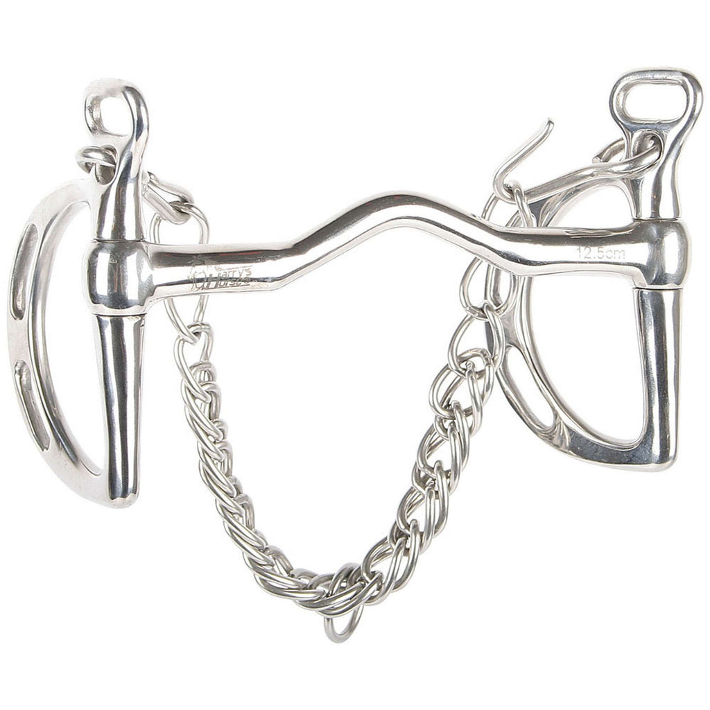 Harry's Horse Bocado Thiedeman con Puente para la Lengua Acero inoxidable