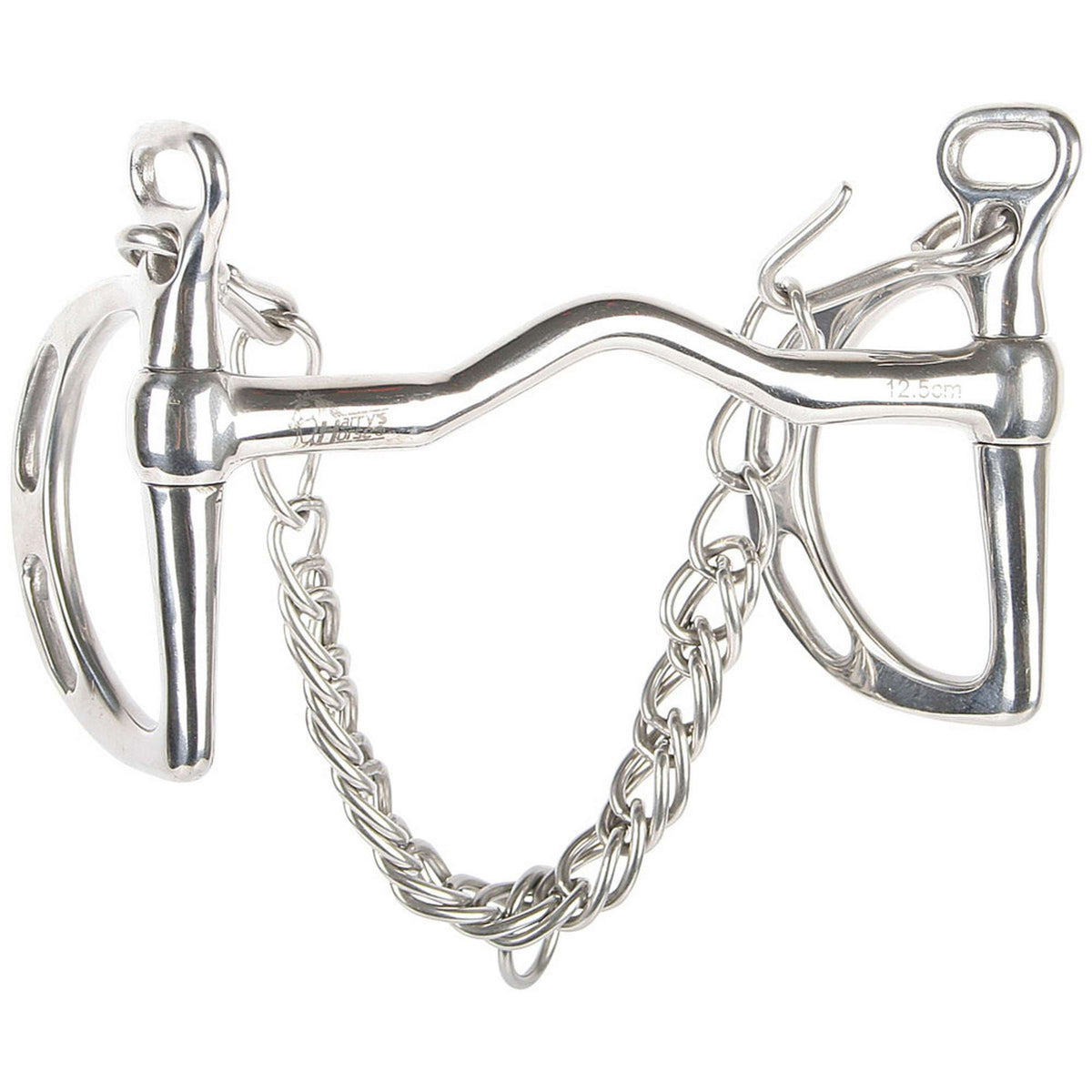 Harry's Horse Bocado Thiedeman con Puente para la Lengua Acero inoxidable
