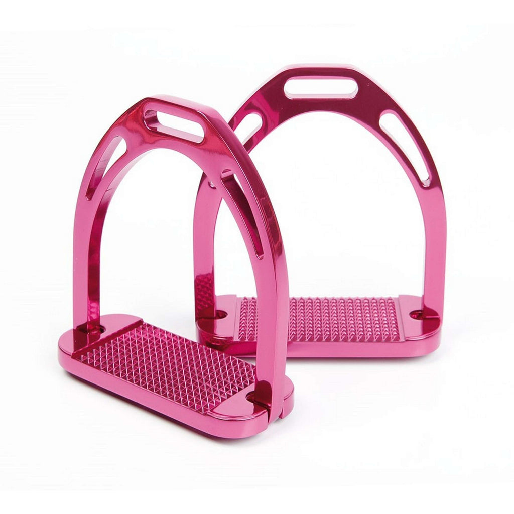 Harry's Horse Estribos de Aluminio Fucsia