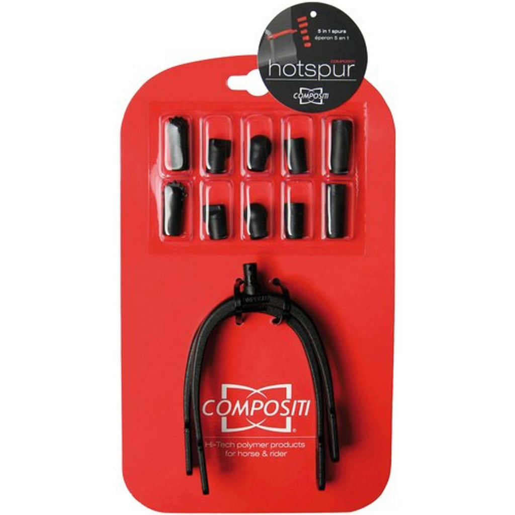 Compositi Espuelas De Botón Compositi Hotspur Negro