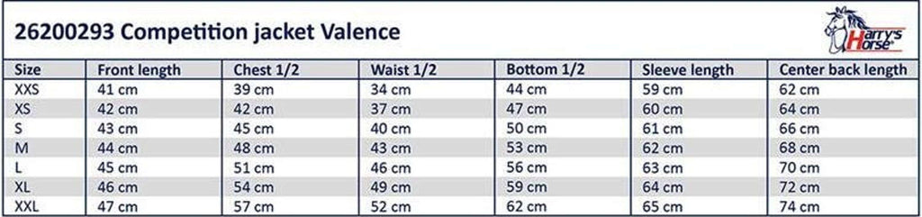 Harry's Horse Chaqueta de Equitación Valence Negro