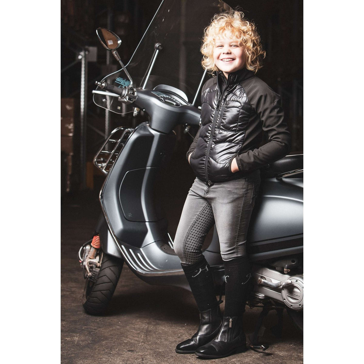 Harry's Horse Chaqueta Softshell Liciano Padded Negro