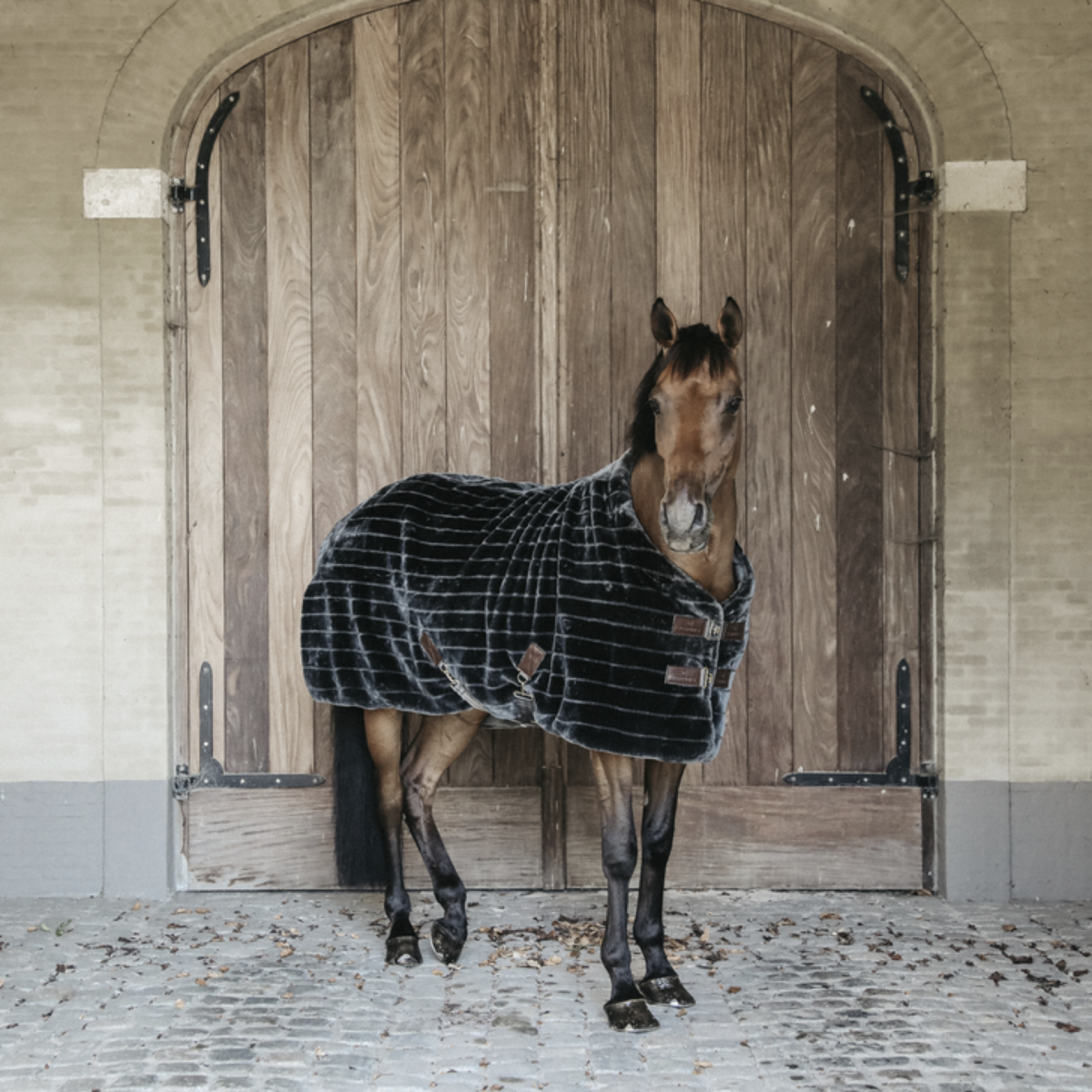 Kentucky Horsewear Alfombra Fake Fur Gris