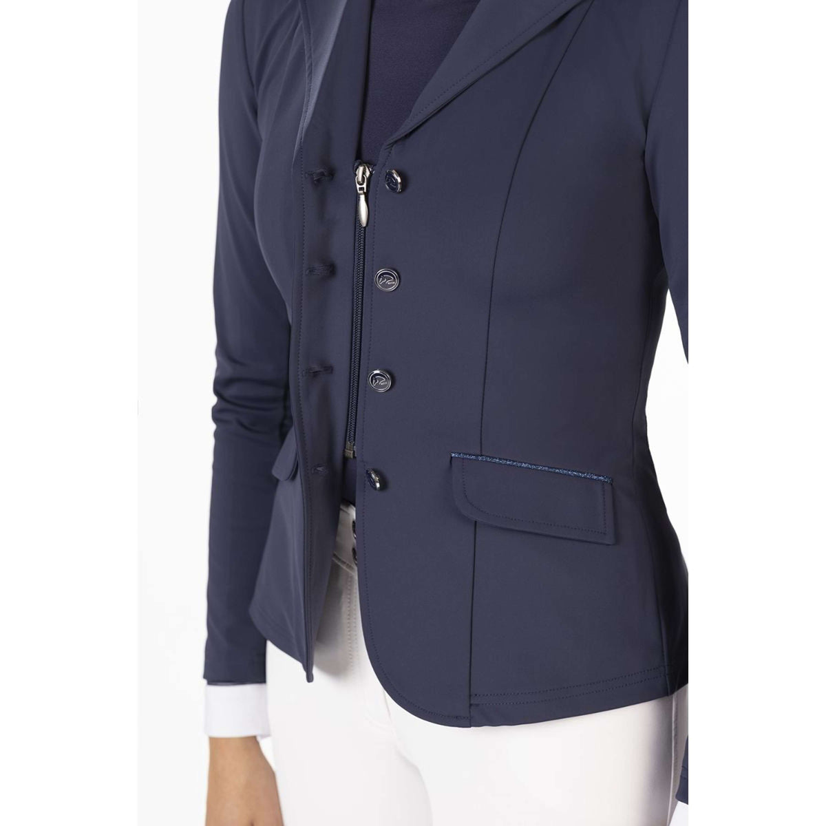 HKM Chaqueta de Competición Luisa Azul oscuro