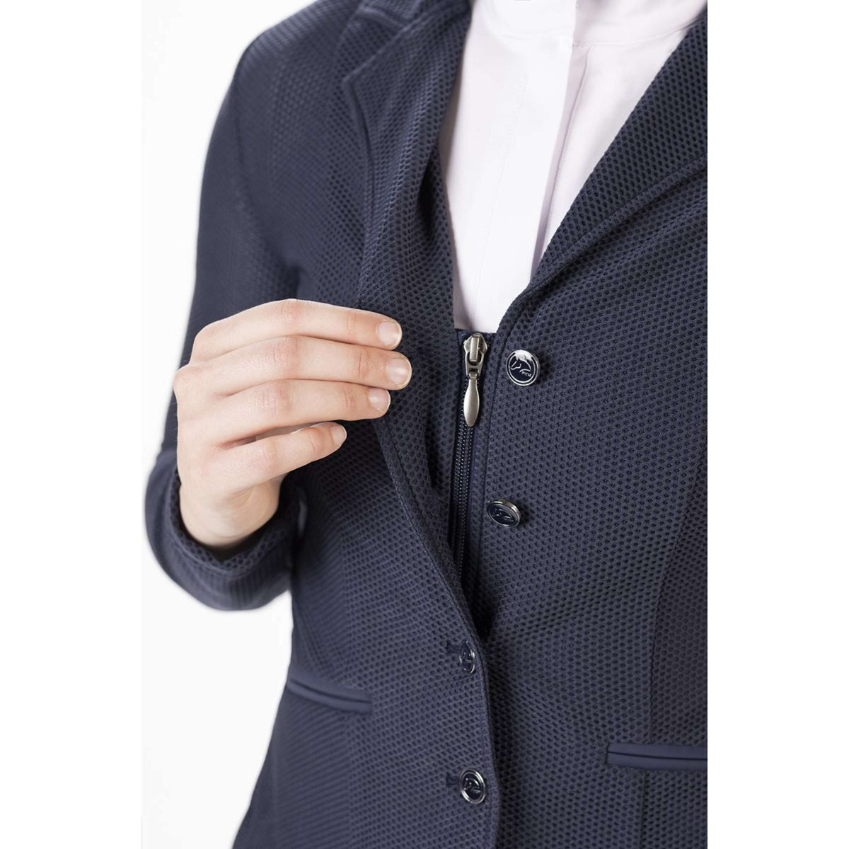 HKM Chaqueta de Competición Mesh Linda Azul oscuro