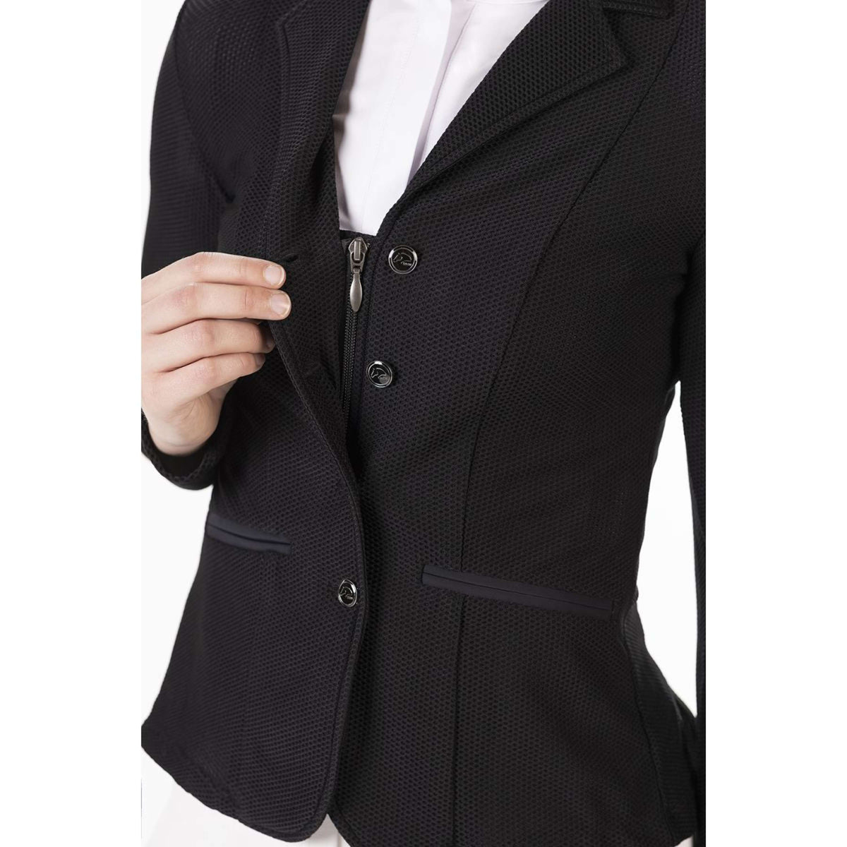 HKM Chaqueta de Competición Mesh Linda Negro