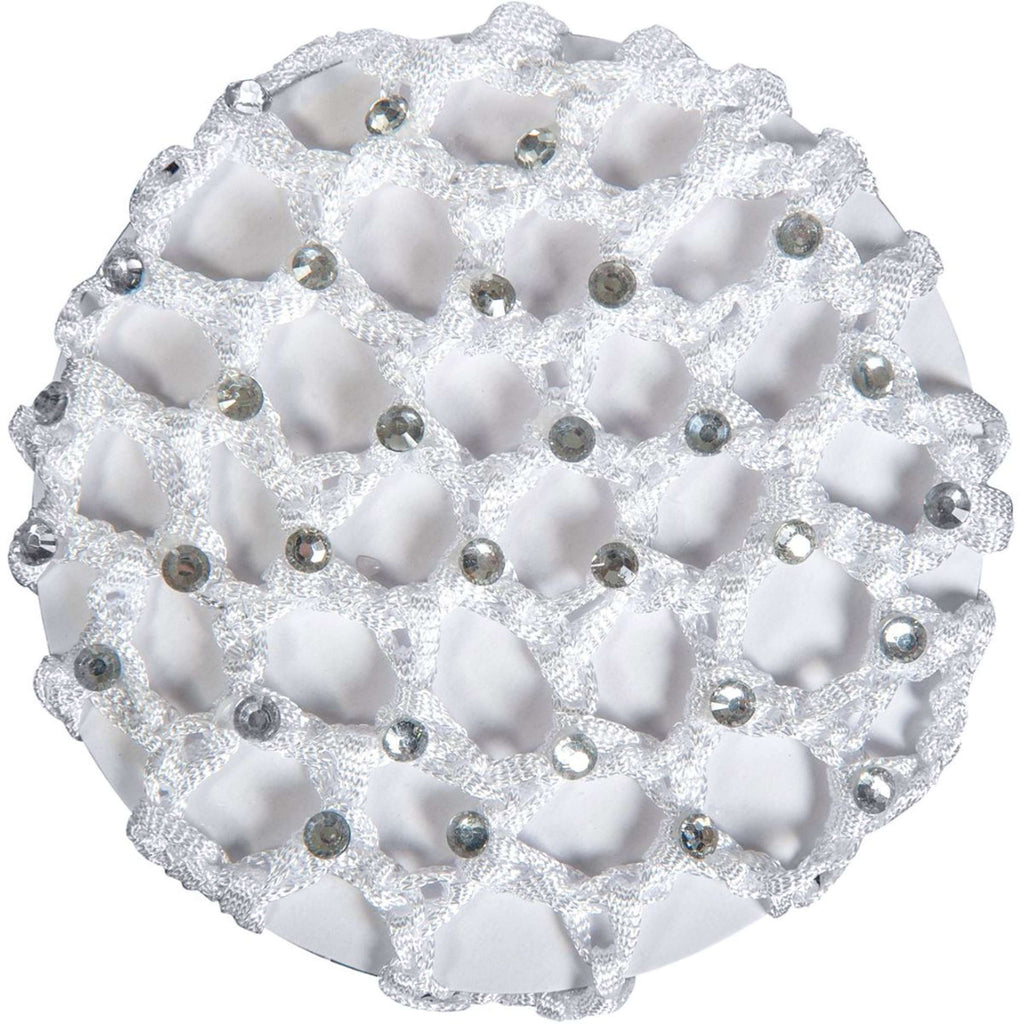 HKM Red para el Cabello con Piedras Brillantes Blanco