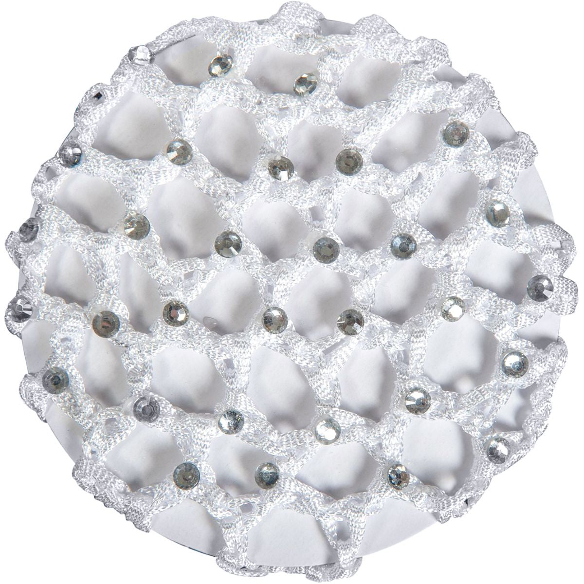 HKM Red para el Cabello con Piedras Brillantes Blanco