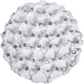 HKM Red para el Cabello con Piedras Brillantes Blanco