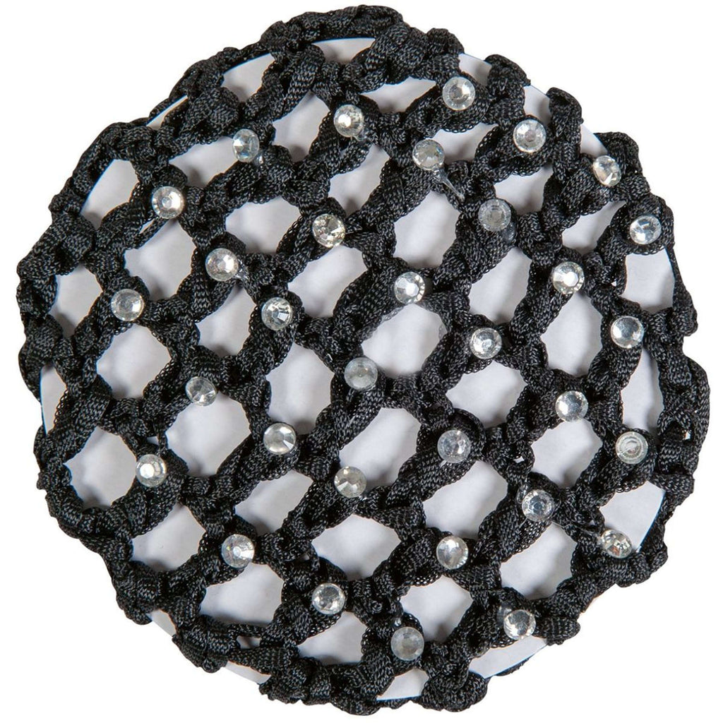 HKM Red para el Cabello con Piedras Brillantes Negro