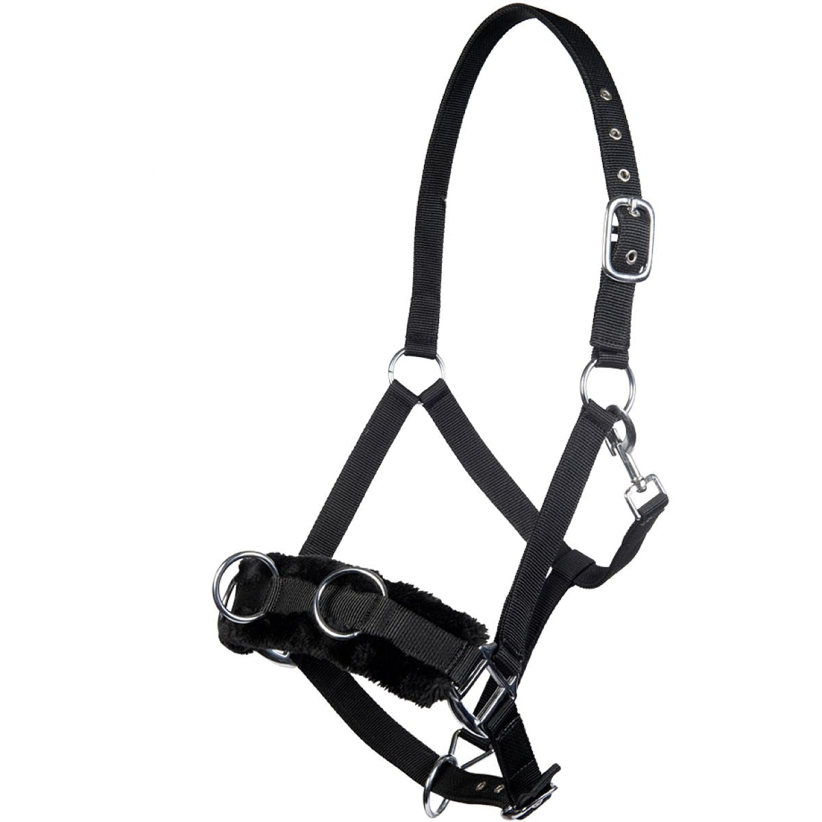 HKM Cabezón Peluche Negro