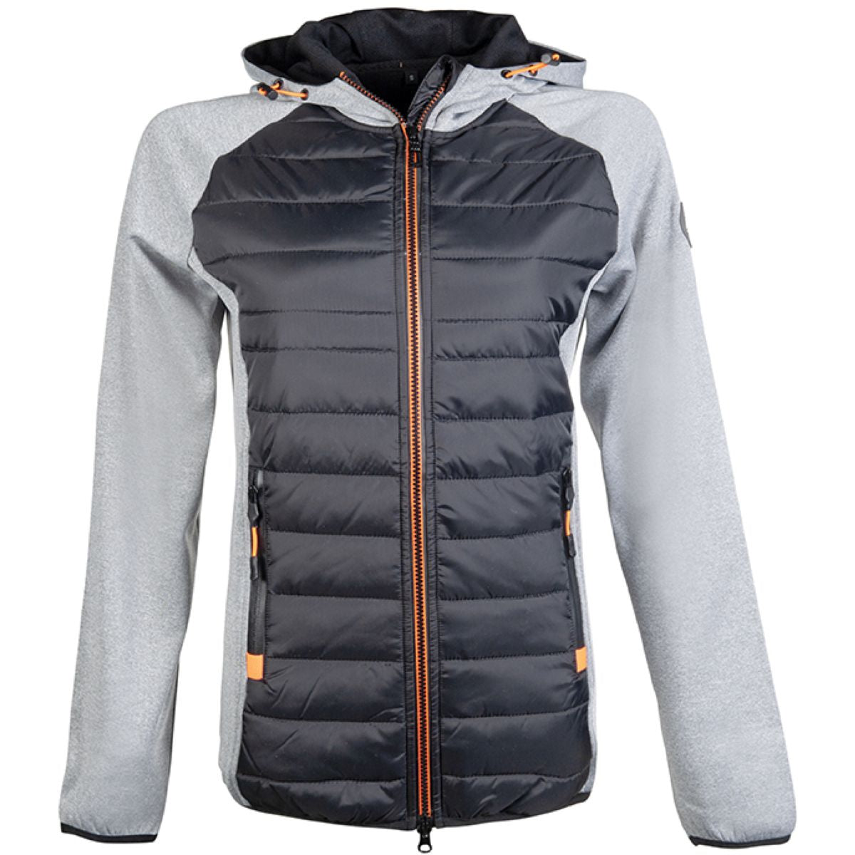 HKM Chaqueta Deportiva Style Gris Mezcla/Negro