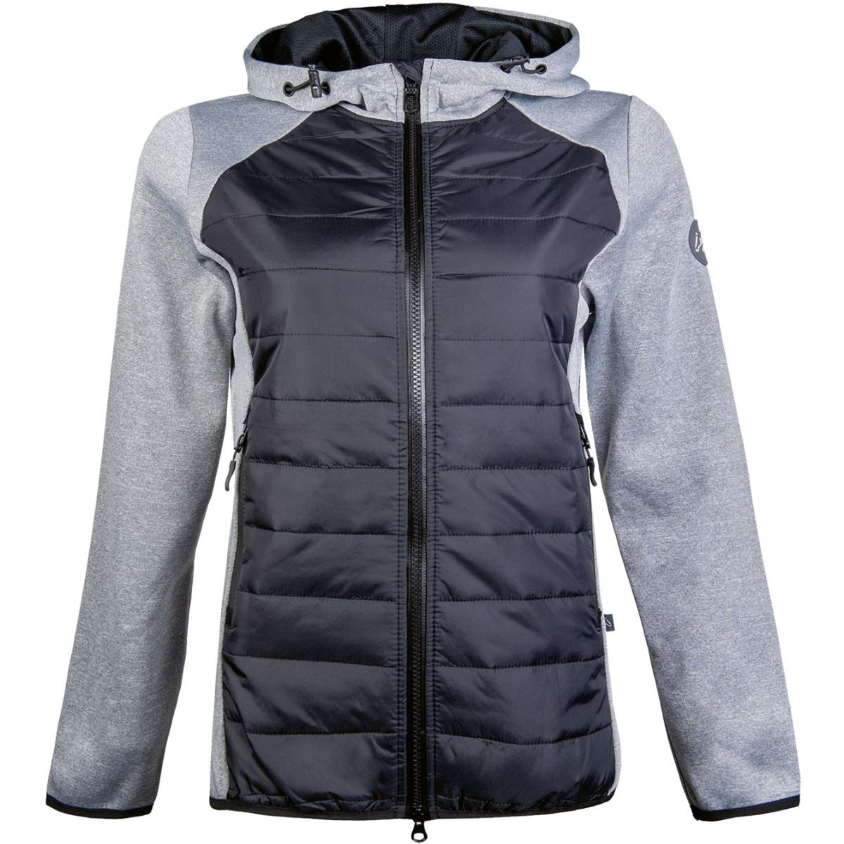 HKM Chaqueta Deportiva Style Gris Oscuro/Negro/Negro