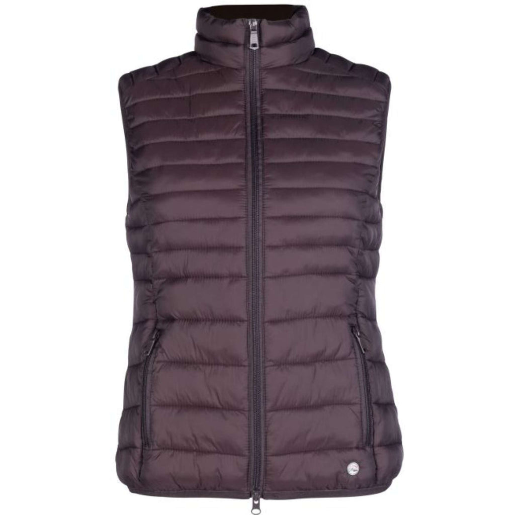 HKM Chaleco Lena Acolchado Marron oscuro