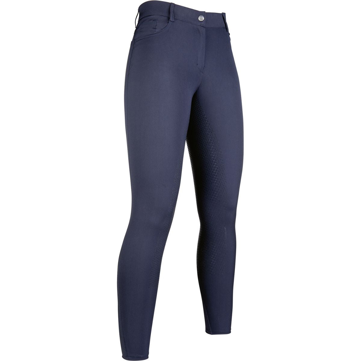 HKM Pantalón de Equitación Sunshine Asiento de Silicona Kids Azul oscuro