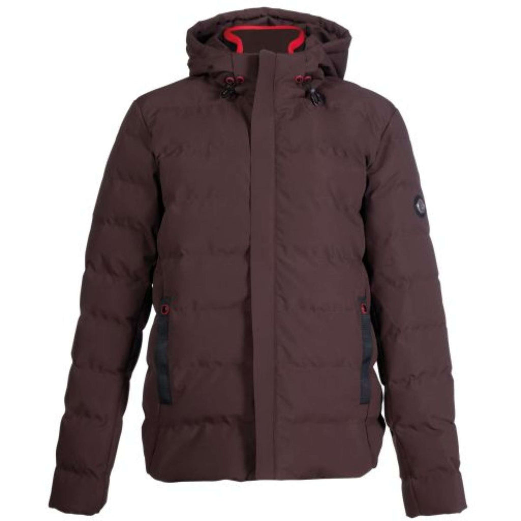HKM Chaqueta Hamburg Hombres Acolchado Marron oscuro