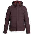 HKM Chaqueta Hamburg Hombres Acolchado Marron oscuro