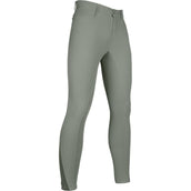 HKM Pantalón de Equitación Sportive Asiento de Silicona Hombre Verde oliva