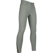 HKM Pantalón de Equitación Sportive Asiento de Silicona Hombre Verde oliva