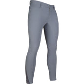 HKM Pantalón de Equitación Sportive Asiento de Silicona Hombre Gris