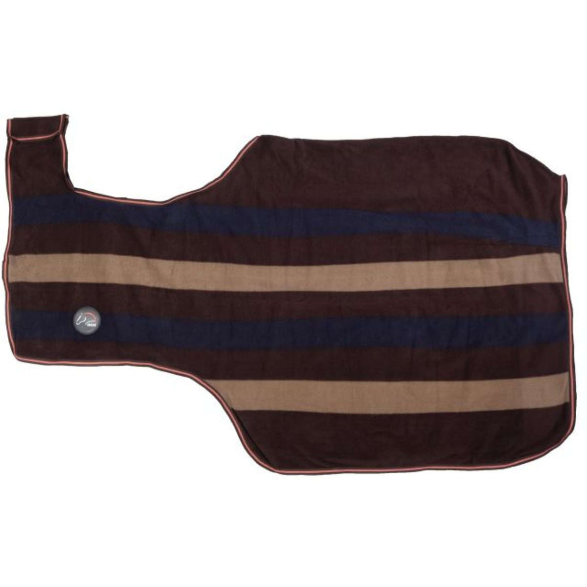 HKM Manta de ejercicio Professional Azul Marino/Arena/Marron Oscuro