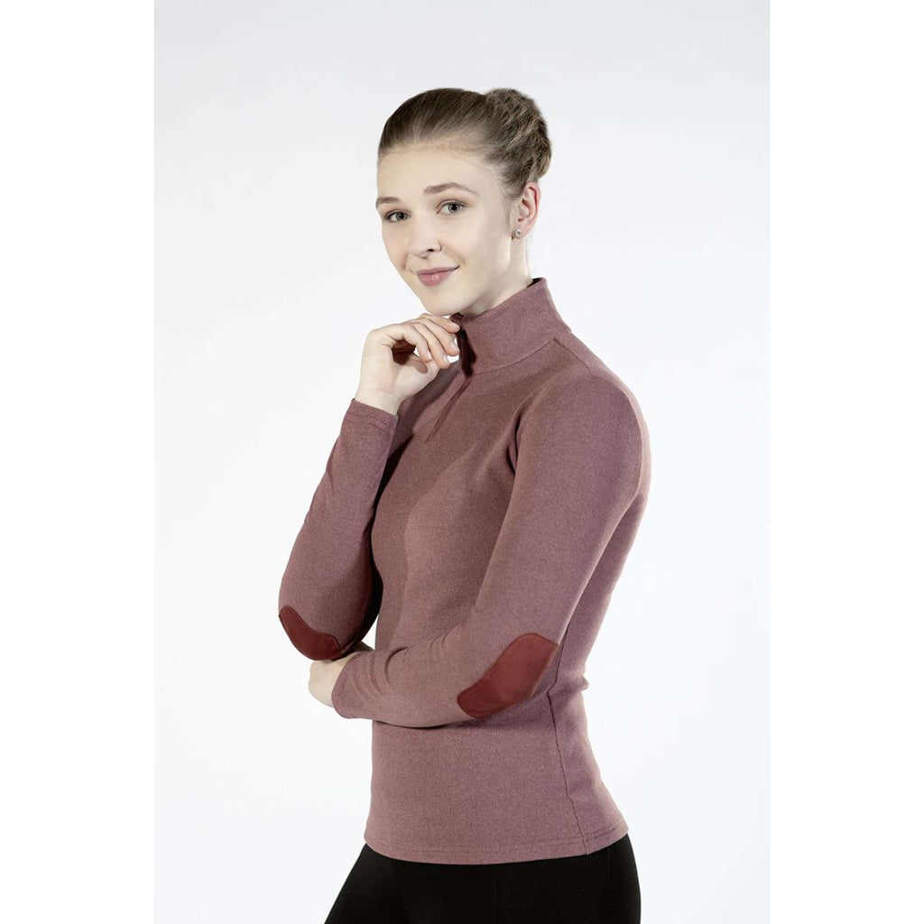 HKM Camisa funcional Supersoft Marrón óxido