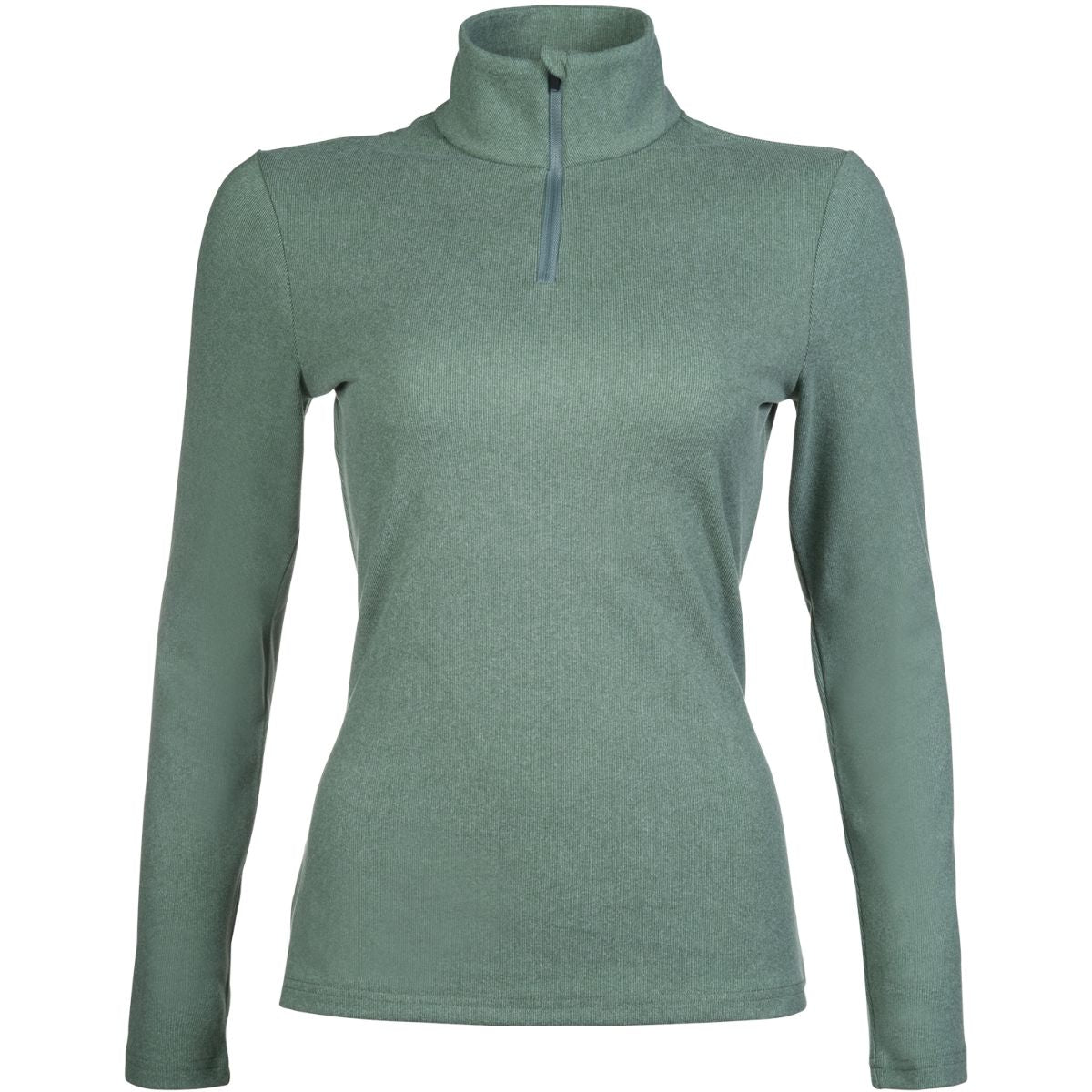 HKM Camisa funcional Supersoft verde oscuro