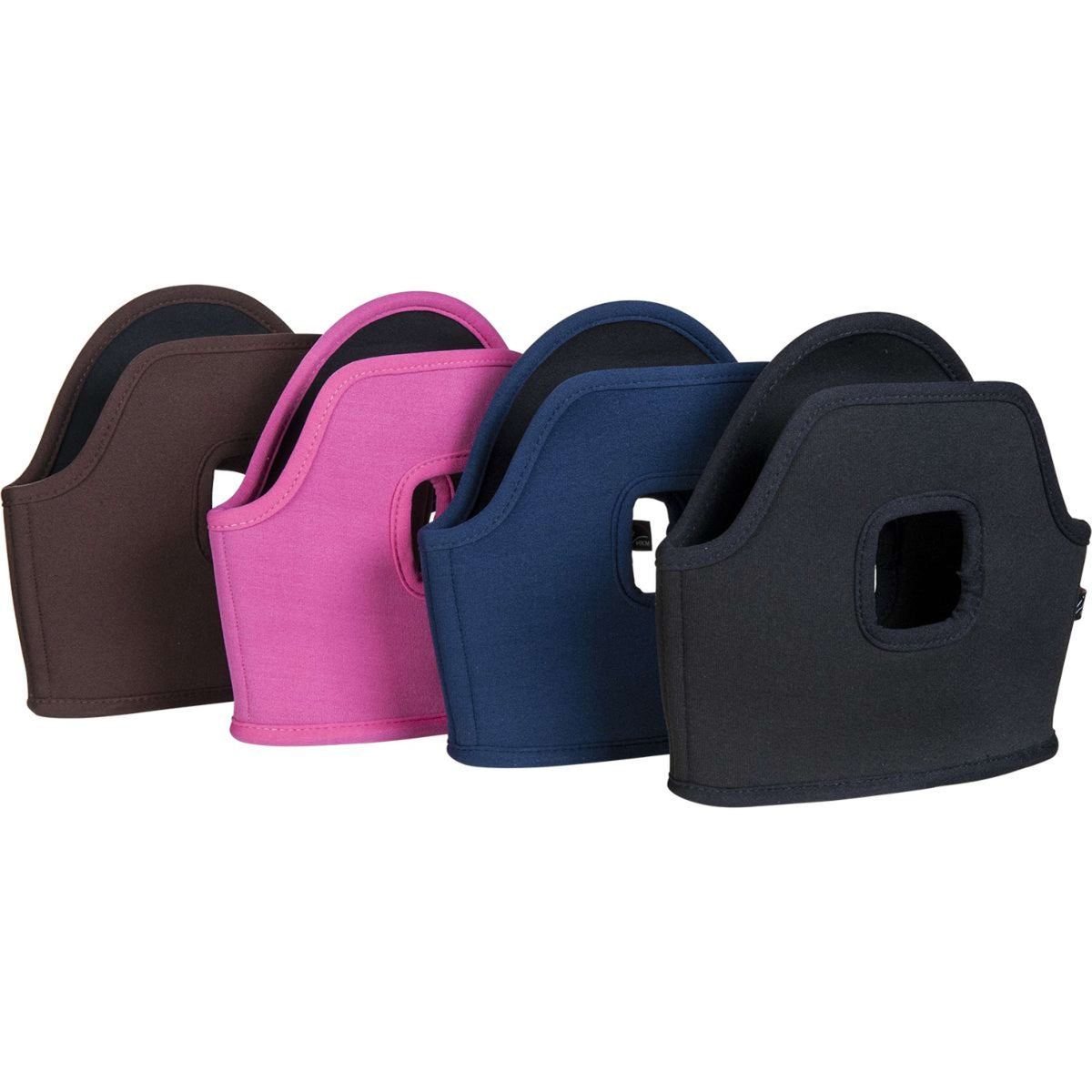 HKM Fundas para Estribos Softopren Marron oscuro