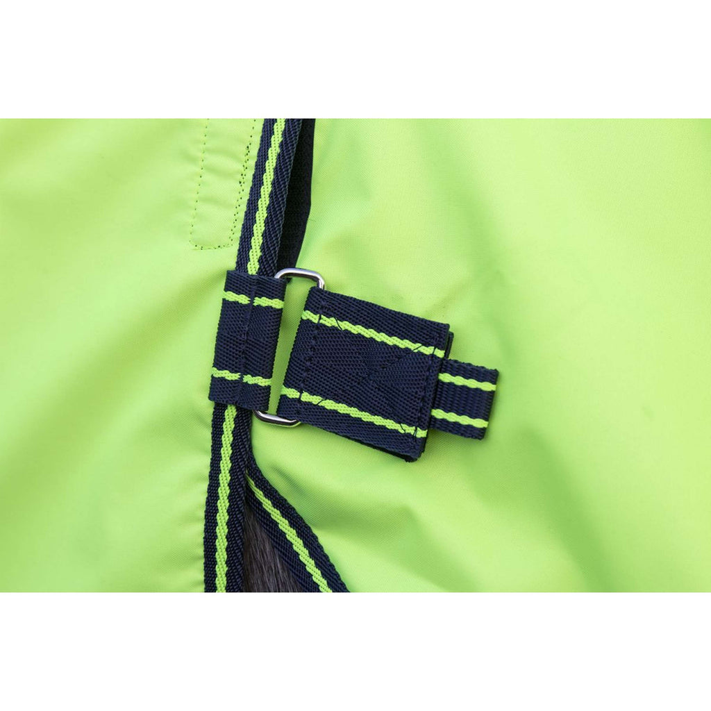 HKM Manta de ejercicio con Cuello Desmontable Amarillo Neon