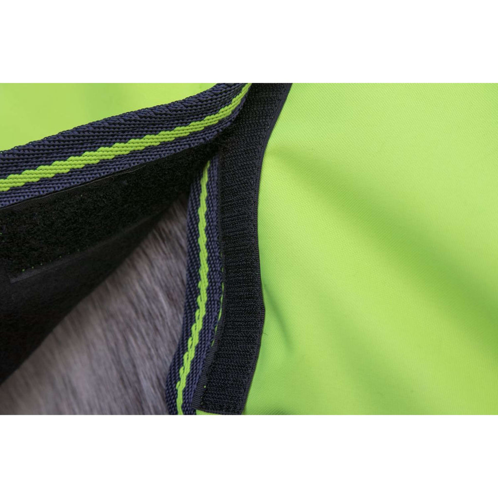 HKM Manta de ejercicio con Cuello Desmontable Amarillo Neon