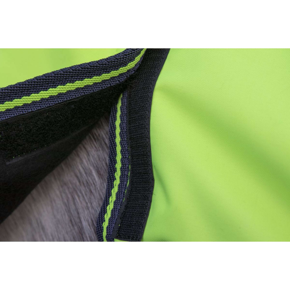 HKM Manta de ejercicio con Cuello Desmontable Amarillo Neon