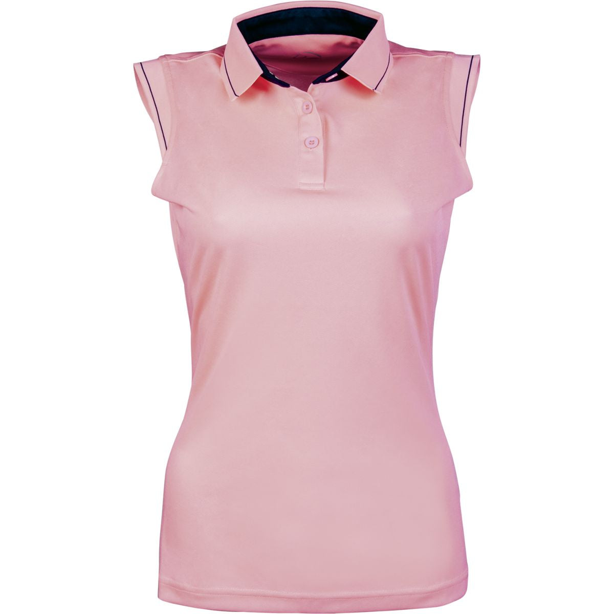 HKM Poloshirt Classico Sin Mangas Coral Neon