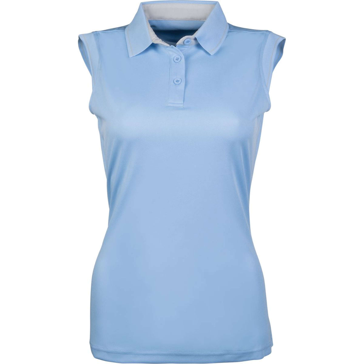 HKM Poloshirt Classico Sin Mangas Azul claro