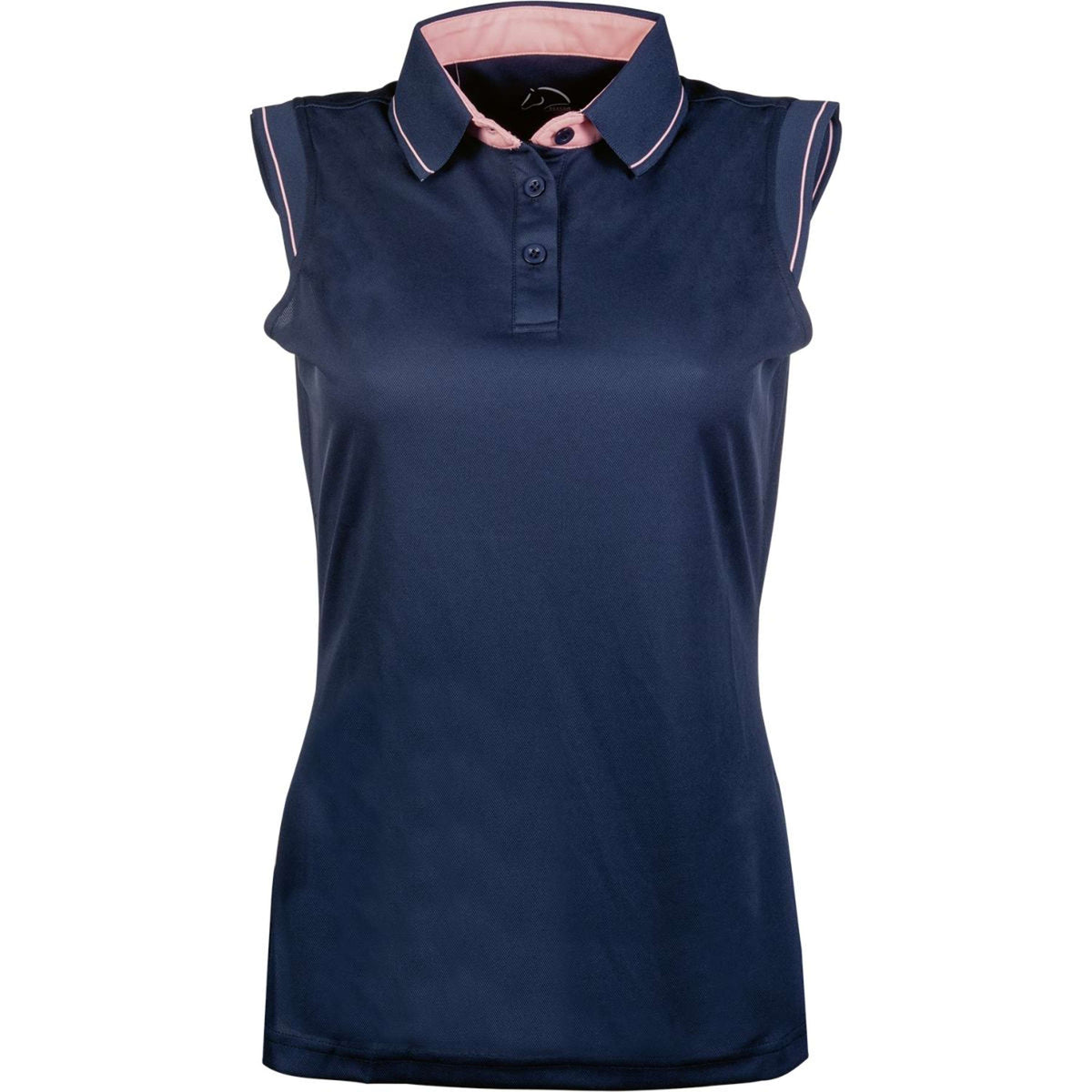 HKM Poloshirt Classico Sin Mangas Azul oscuro