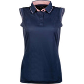 HKM Poloshirt Classico Sin Mangas Azul oscuro